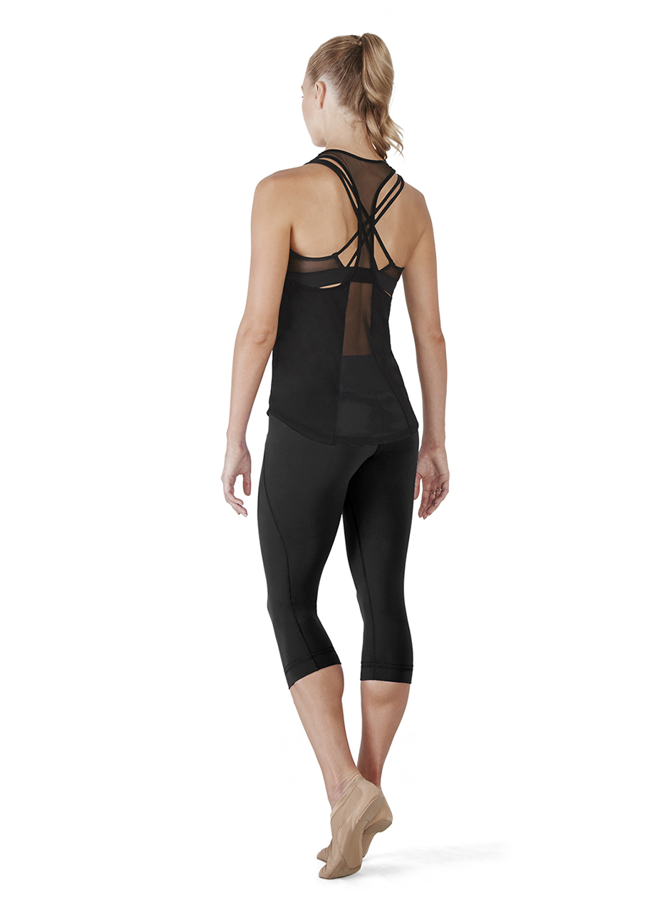 FT5021 Racer Back Tank Top -Black M